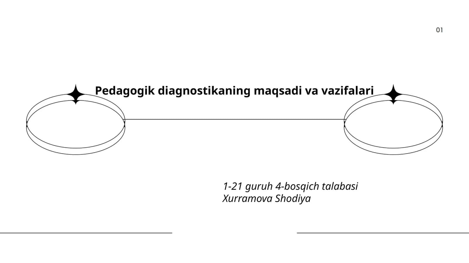 Pedagogik diagnostikaning maqsadi va vazifalari