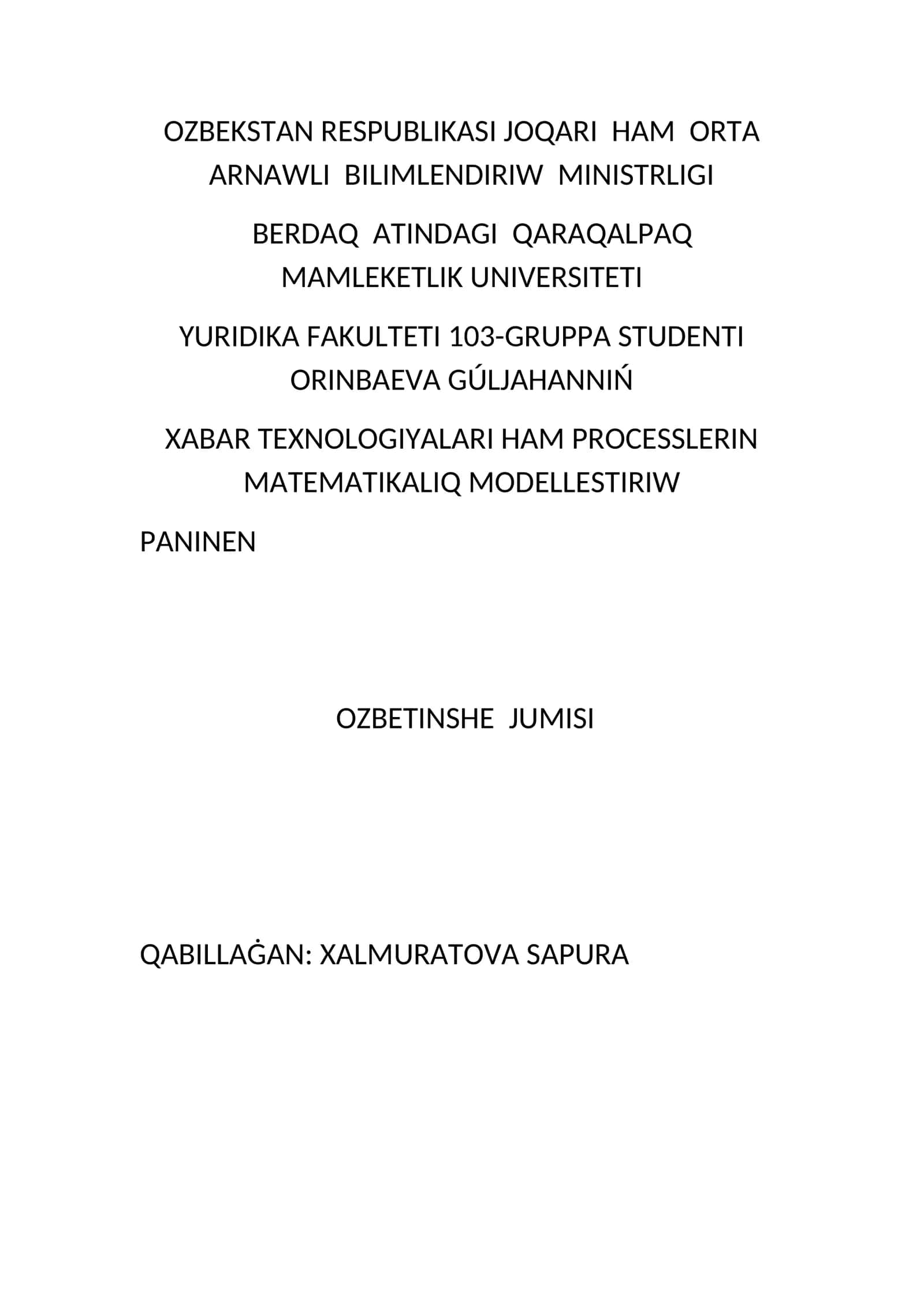 MS Excelde mánzil túsinigi. Formula. Diagramma hám grafiklar ustası. Funkciya dúziw ustası