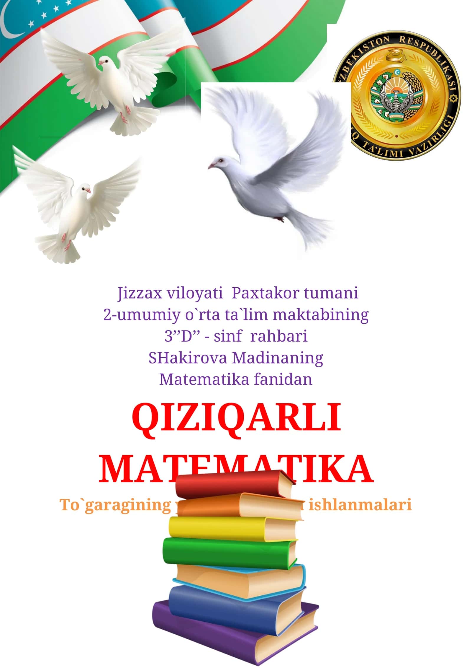 QIZIQARLI MAEMATIKA