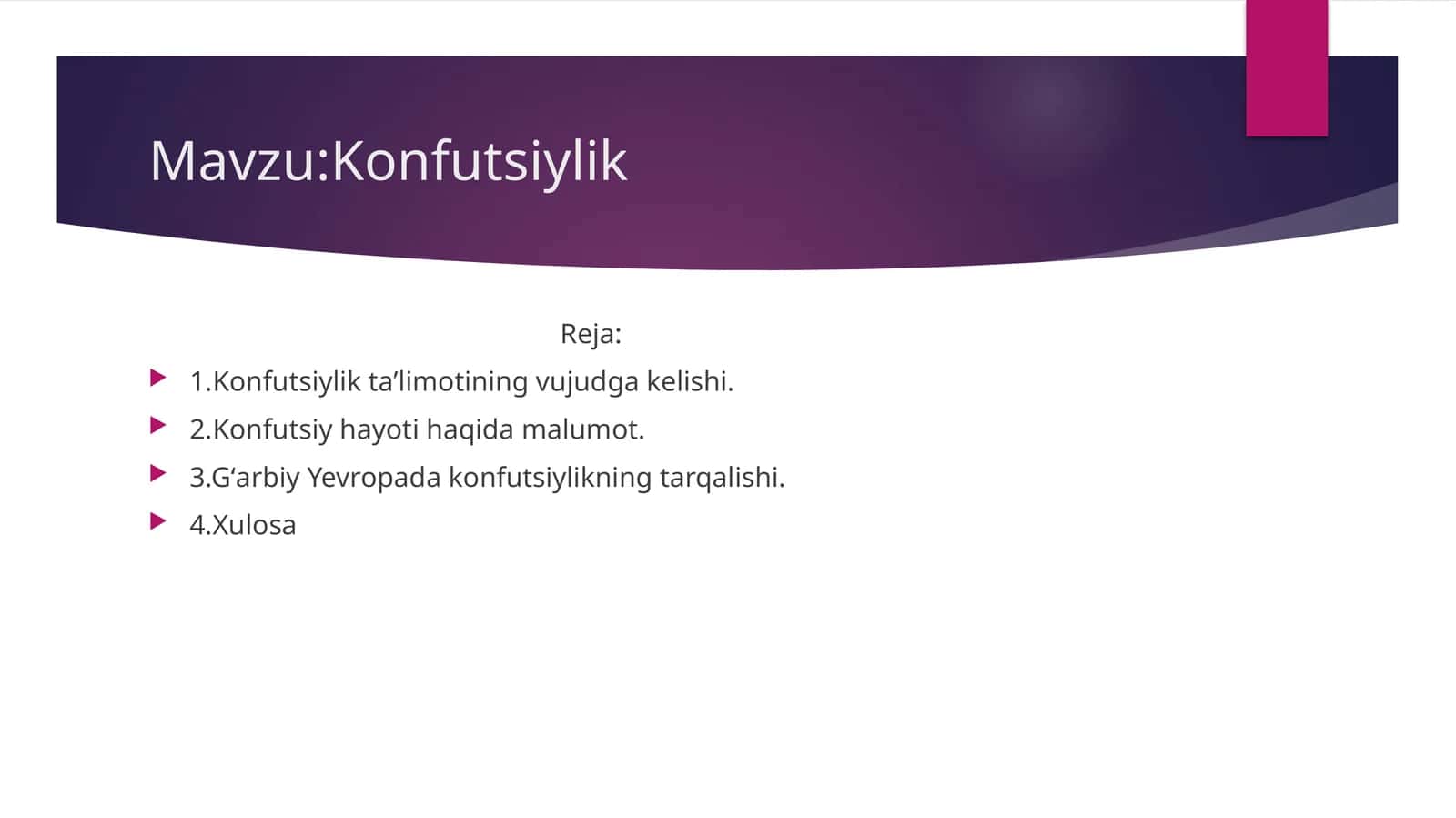 Konfutsiylik