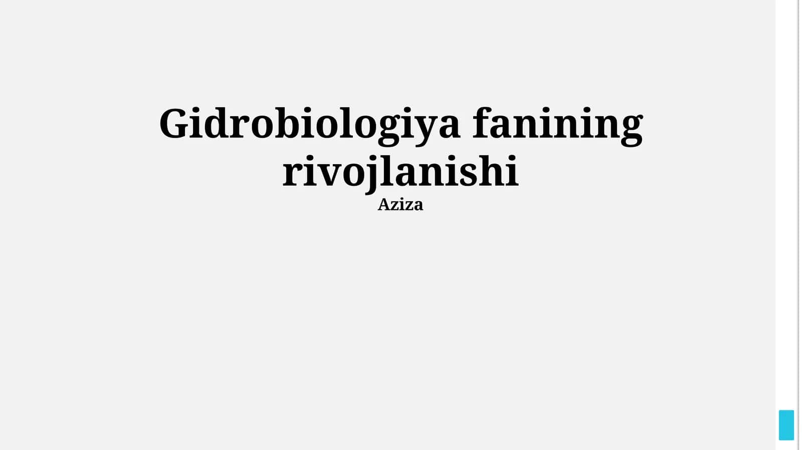Molekulyar gidrobiologiya