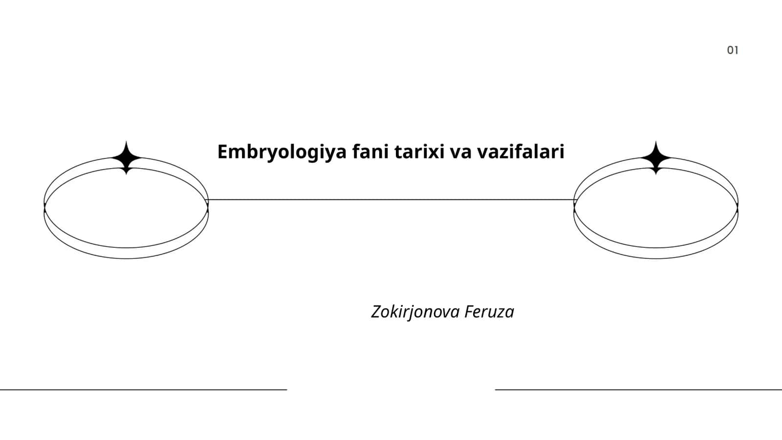 Embryologiya fani tarixi va vazifalari