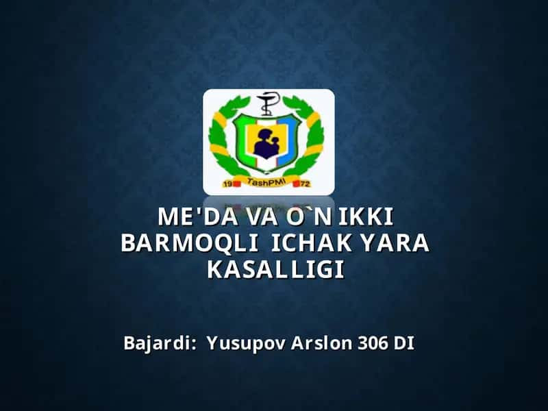 ME'DA VAO`N IKKIBARMOQLIICHAK YARAKASALLIGI