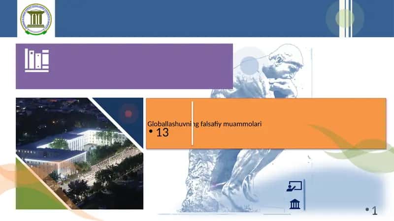 Globallashuvning falsafiy muammolari