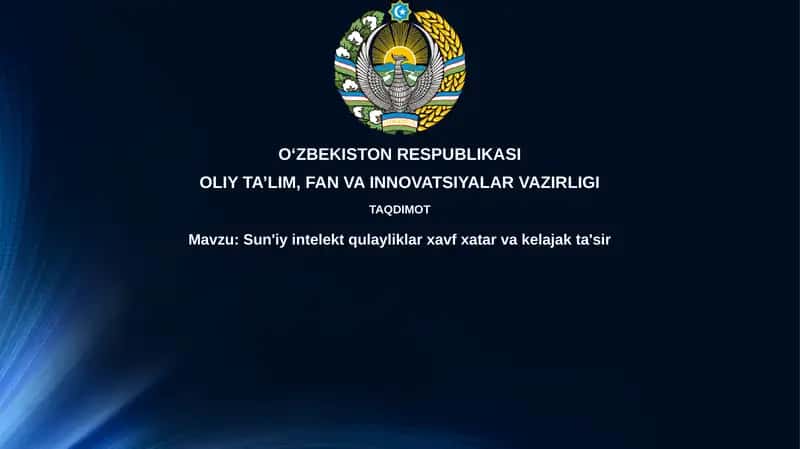 Sun'iy Intellekt va Afzalliklari