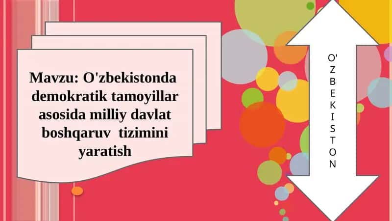 O'zbekistondagi demokratik tashqi ishlar