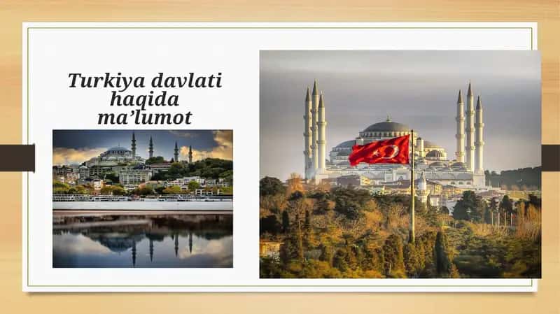 Turkiya Davlati Haqida Ma’lumot