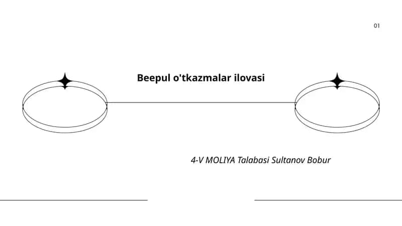 Beepul o'tkazmalar ilovasi