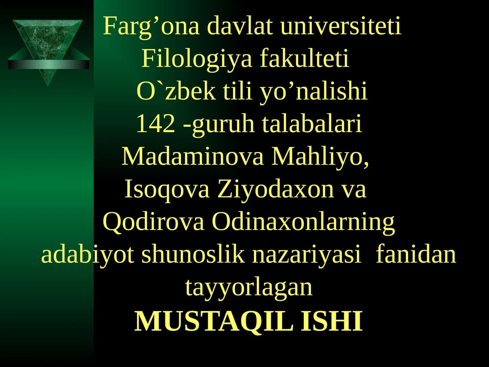 Alisher Navoiyning adabiy-nazariy vatani qarashlari