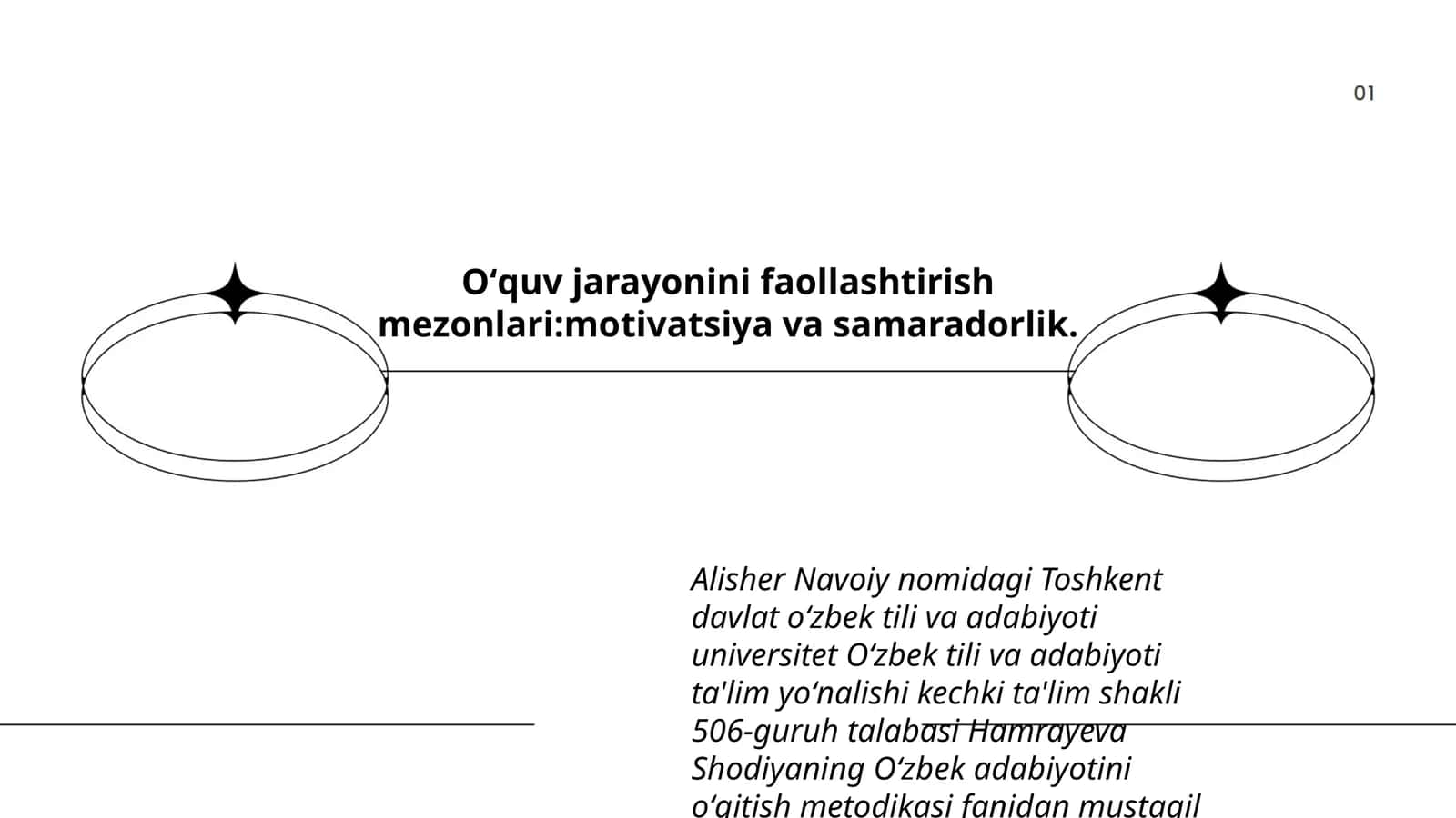 Oʻzbek adabiyotini oʻqitish metodikasi