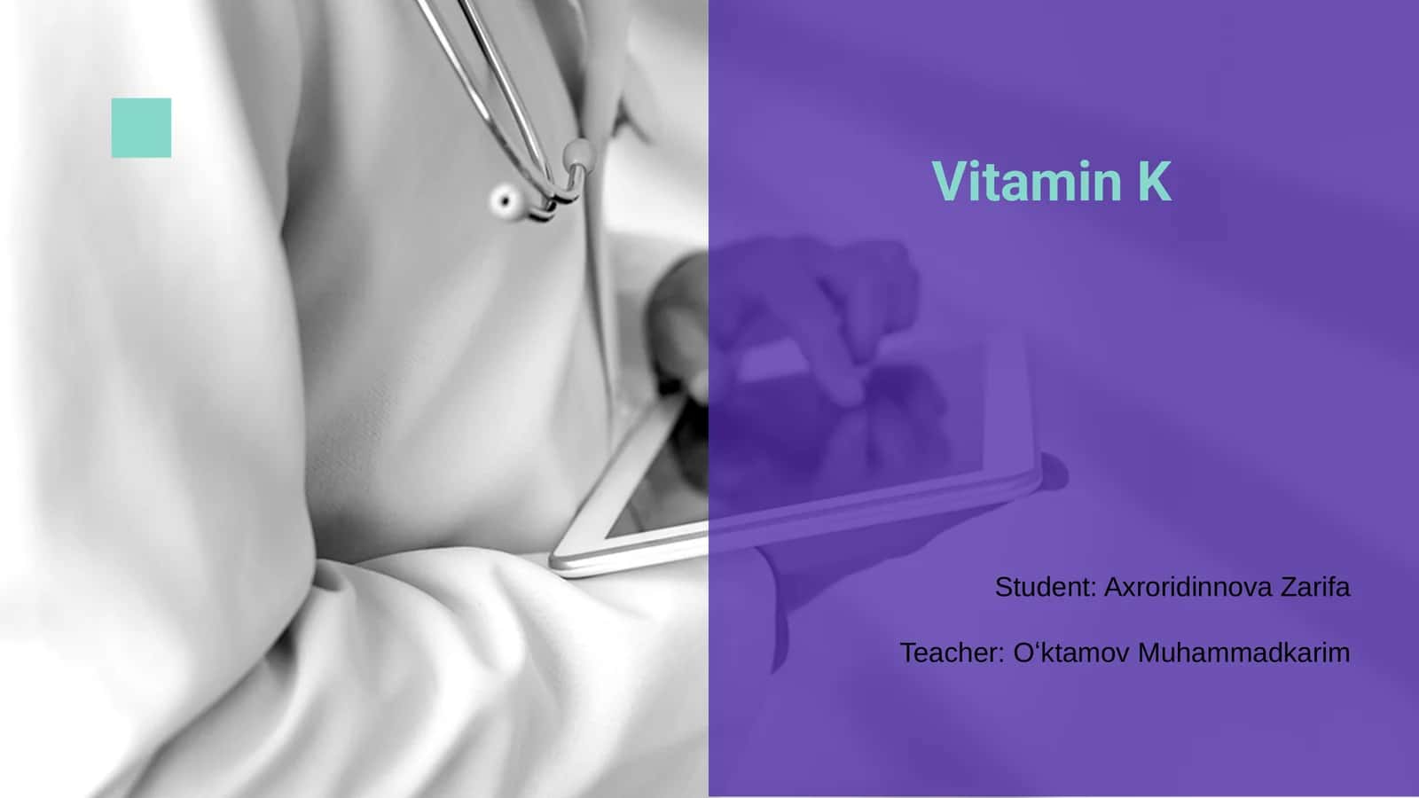Vitamin K