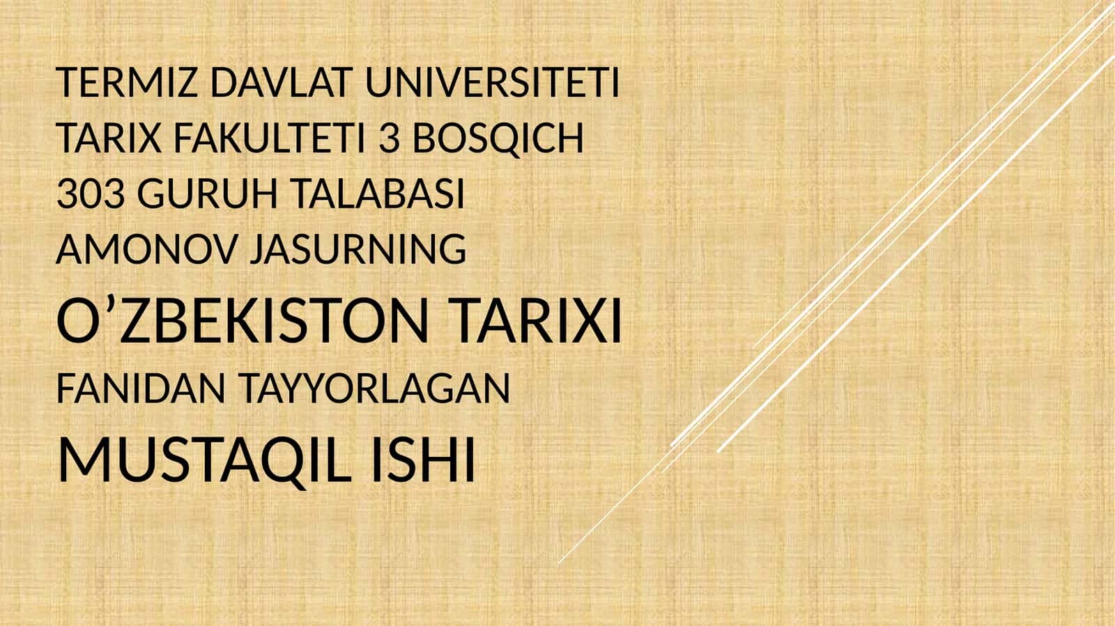 1916-YILGI MILLIY OZODLIK HARAKATI TOSHKENT SHAHRI MISOLIDA