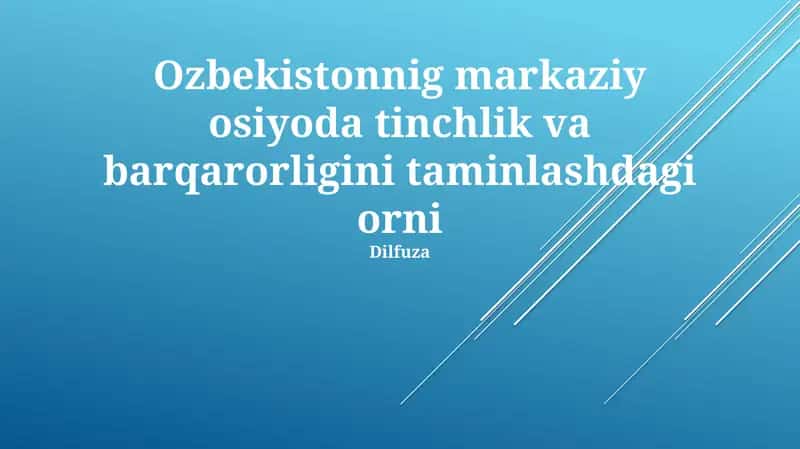 Geostrategiya va Tashqi Siyosat