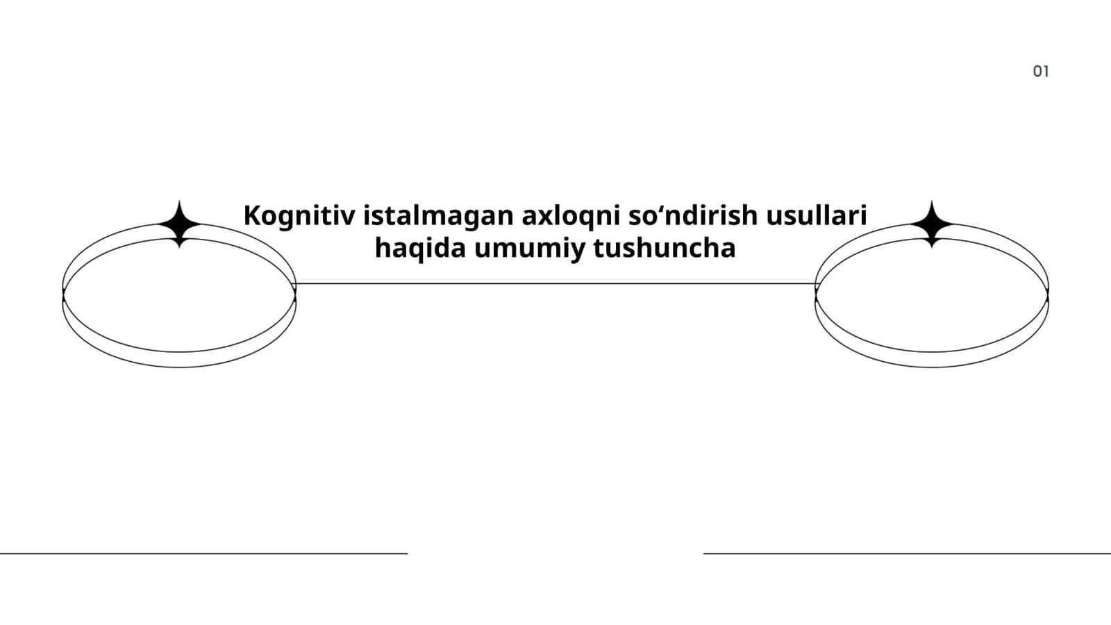 Kognitiv istalmagan axloqni soʻndirish usullari haqida umumiy tushuncha