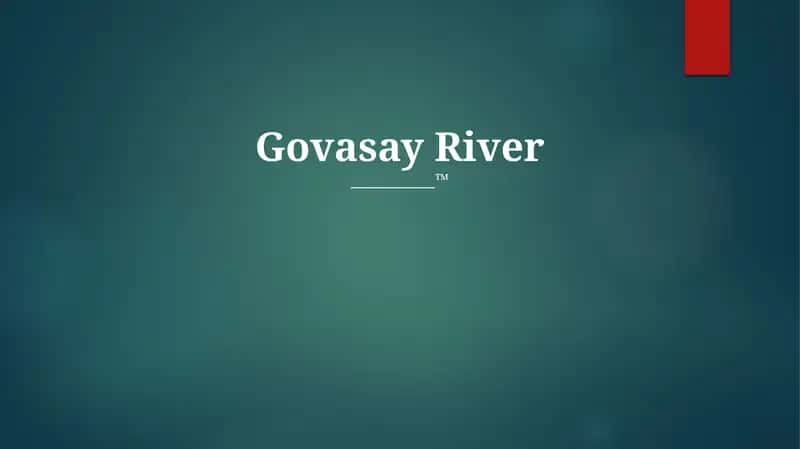 Govasay River