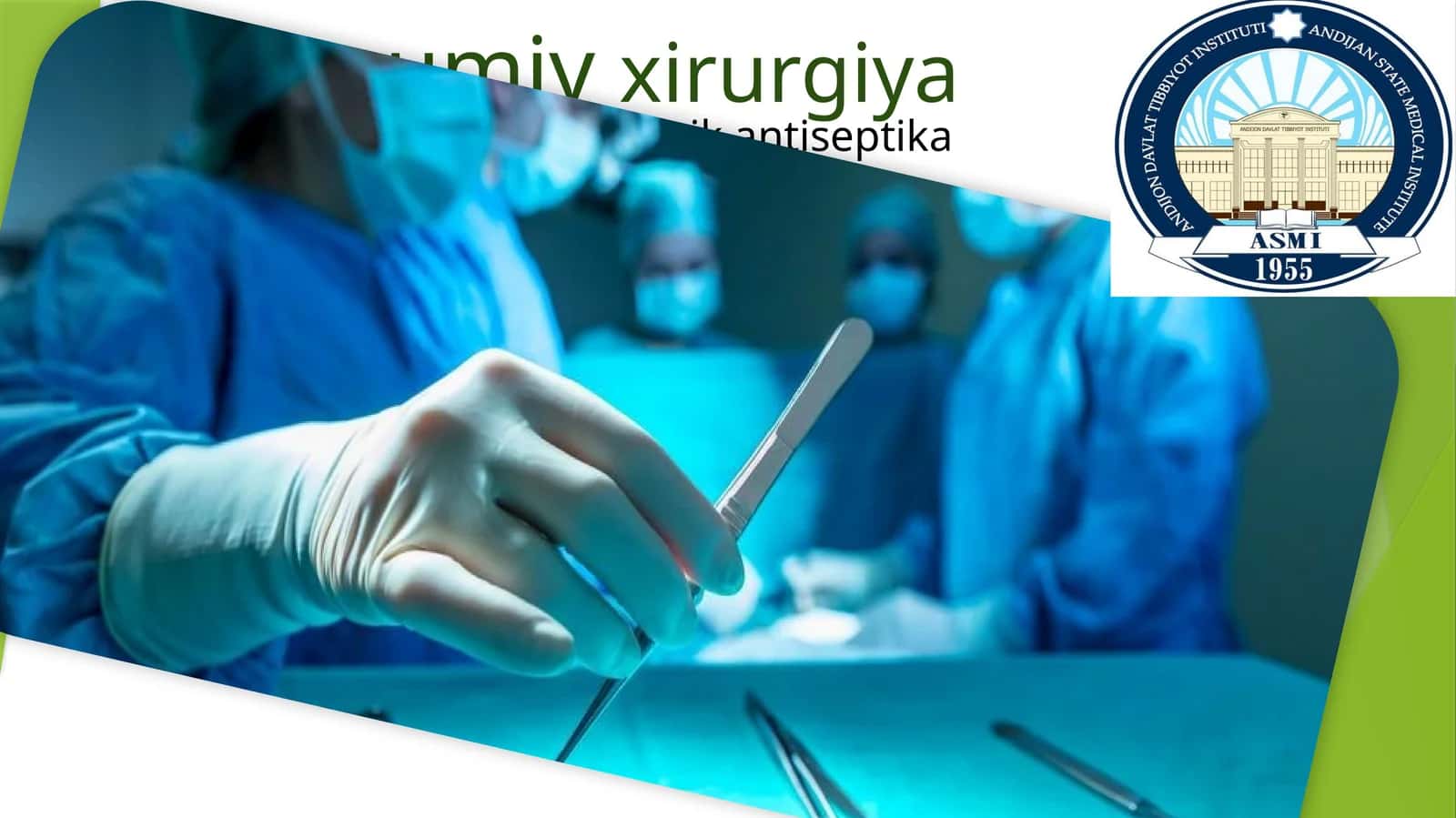 Mexanik va fizik antiseptika usullari