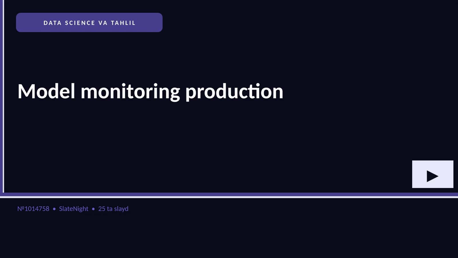 DATA SCIENCE VA TAHLIL