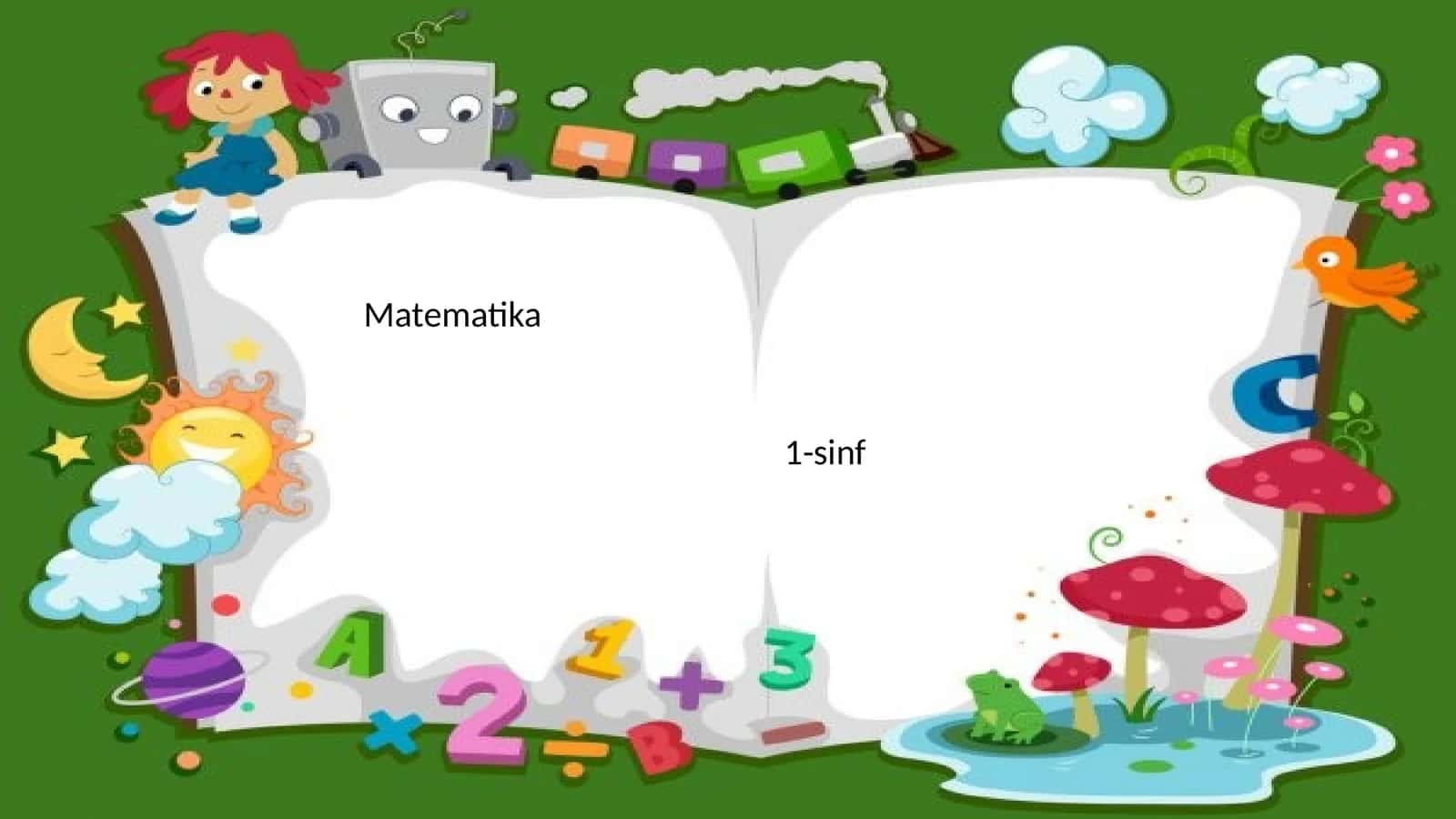 1-sinf Matematika Mantiqiy Tushunchalar