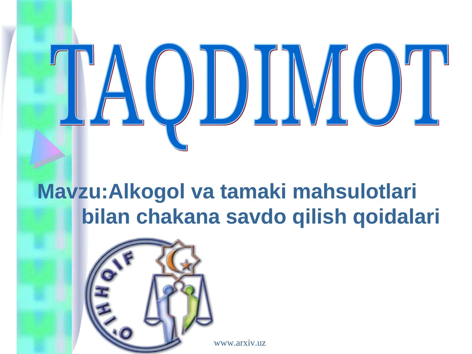 Alkogol va tamaki mahsulotlari bilan chakana savdo qilish qoidalari
