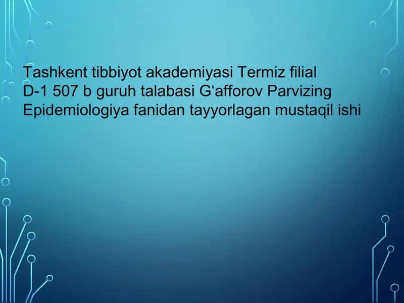 O'latga qarshi himoya kiyimlari