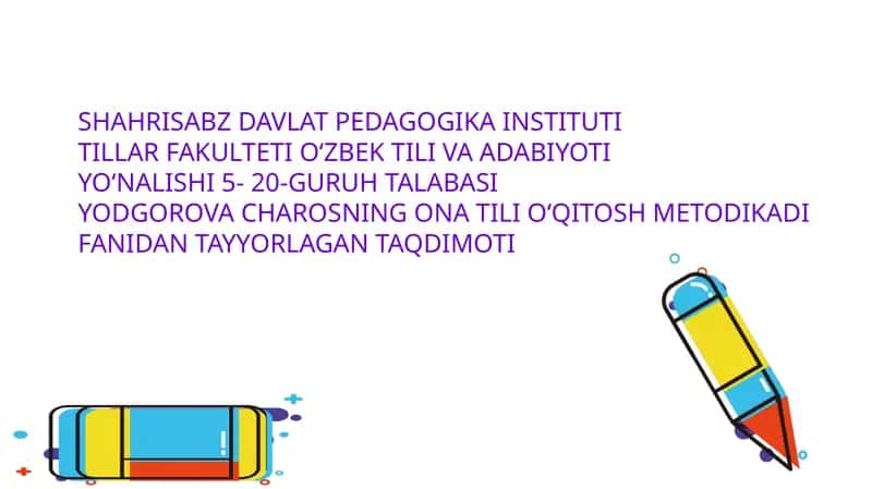 INSHONING MAZMUN-MOHIYATIGA KO'RATURLARI: ADABIY, ILMIY VA ERKININSHOLAR