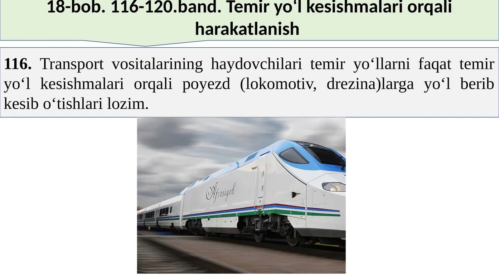 Temiryo‘l kesishmalar
