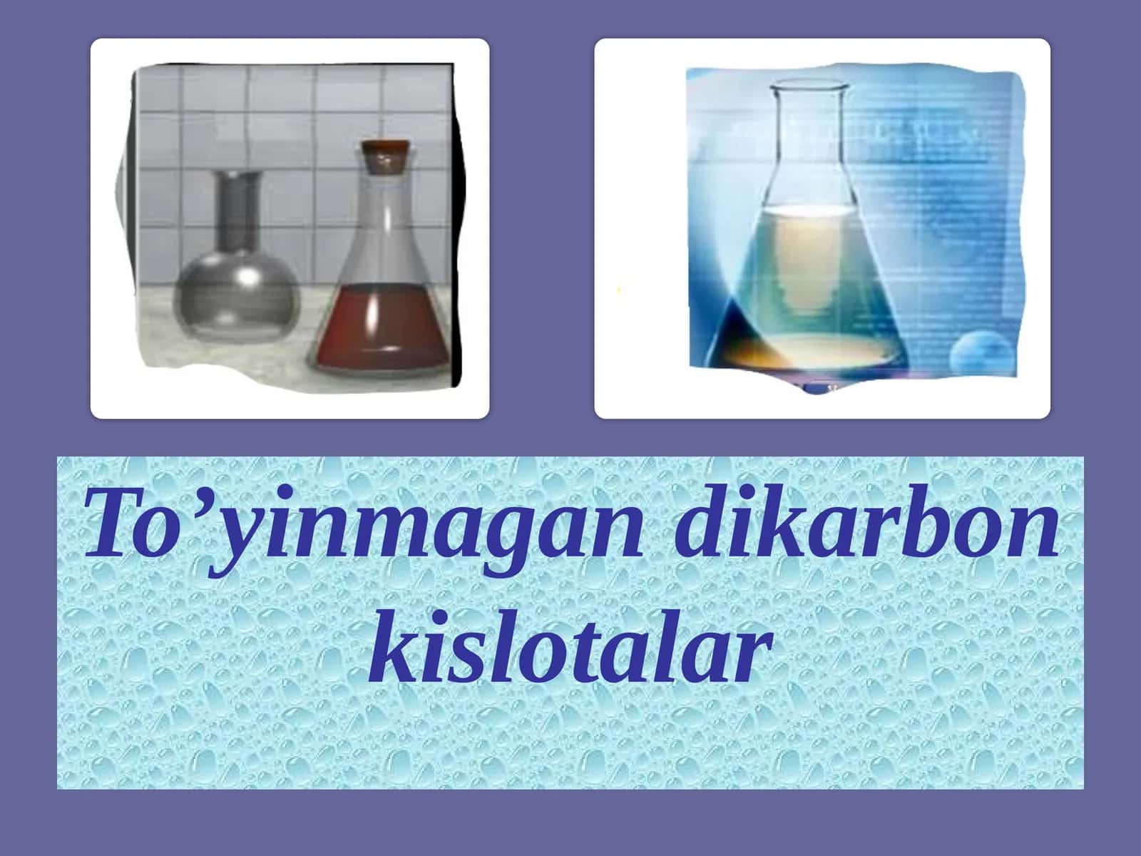 To’yinmagan dikarbon kislotalar