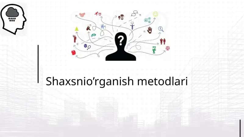 Shaxsnio’rganishmetodlari
