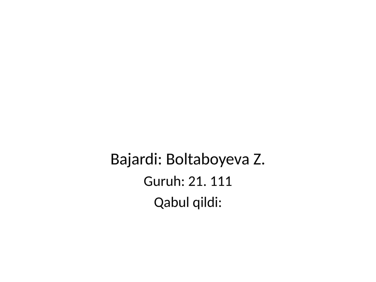 Tovarlar maxsulotlar va xizmatlar