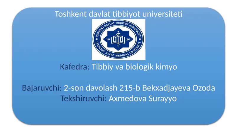 Oshqozon suyuqligi tashxisining klinikahamiyati