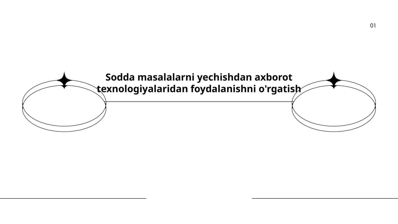 Sodda masalalarni yechishdan axborot texnologiyalaridan foydalanishni o'rgatish - Bozorboyeva Mavluda