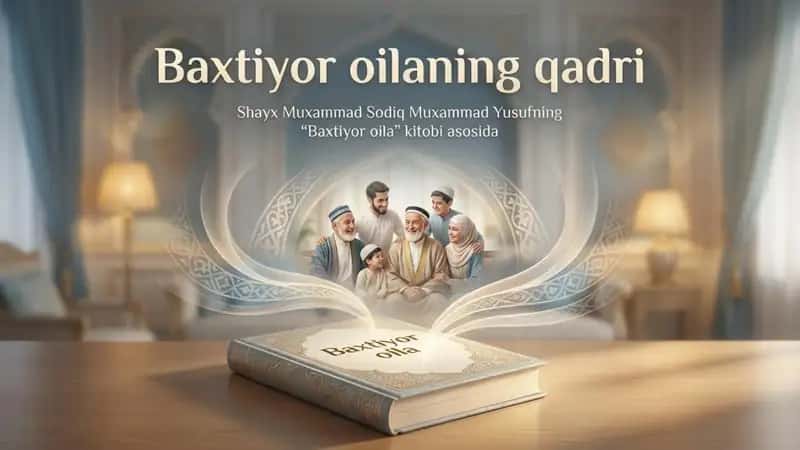 Shayx Muxammad Sodiq Muxammad Yusufning « Baxtiyor oila» kitobi