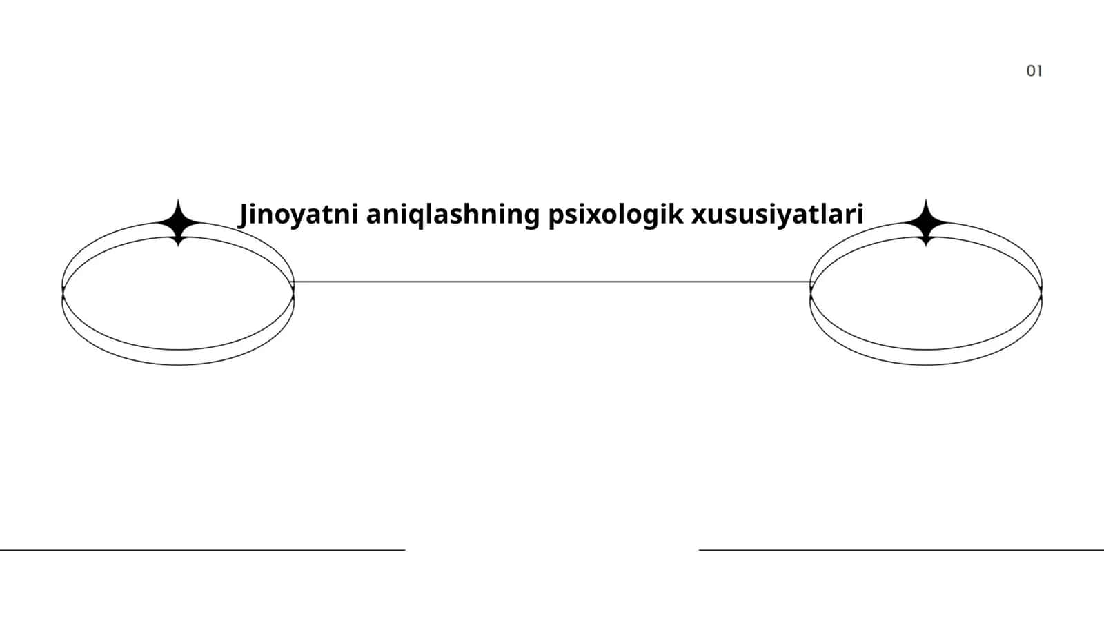 Jinoyatni aniqlashning psixologik xususiyatlari
