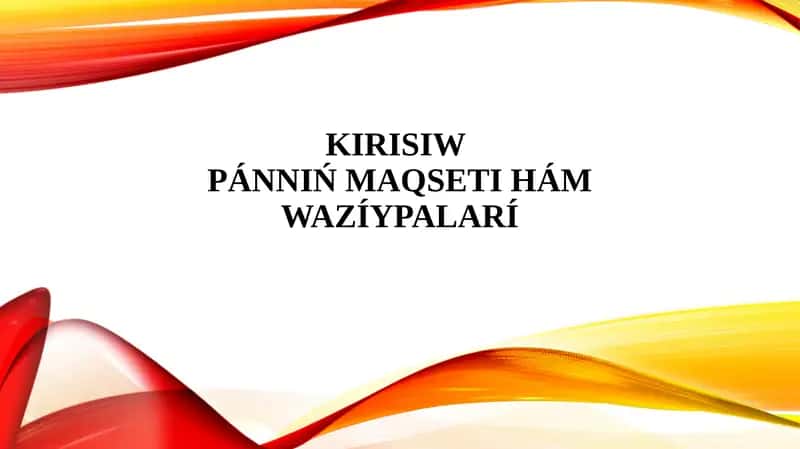 Qaraqalpaq tiliniń mámleketlik til sıpatı