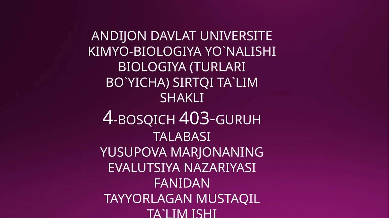 Mezozoy va qanyazoy eralaridagi xayot