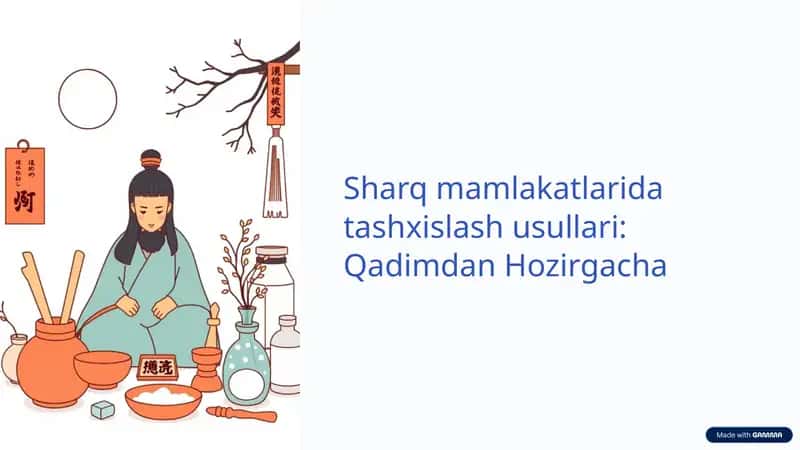 An'anaviy Sharq tibbiyotining asoslari