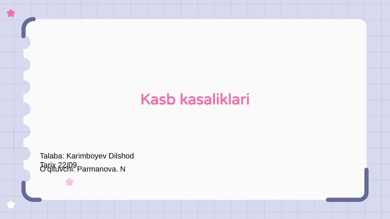 Kasb kasalliklari