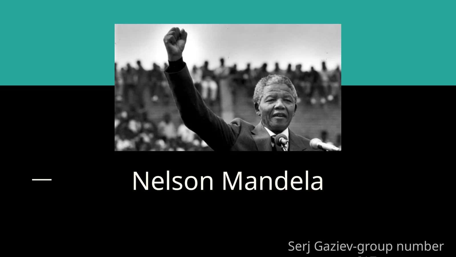 Nelson Mandela