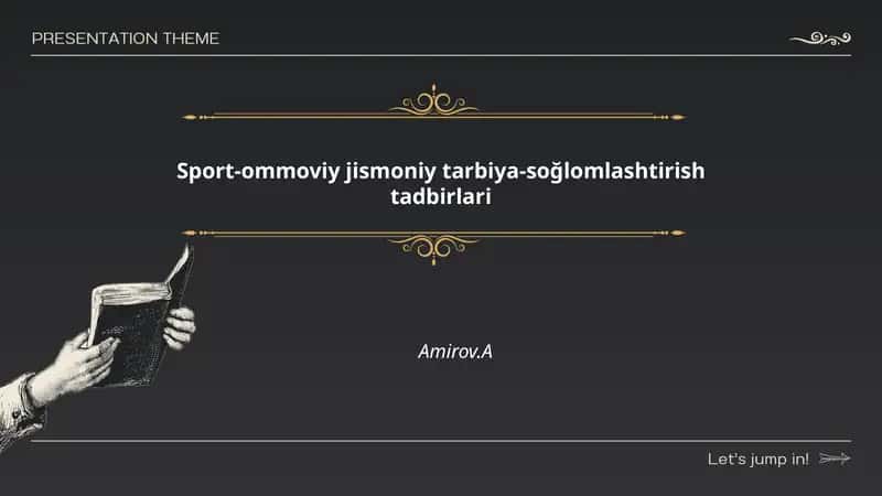 Sport-ommoviy jismoniy tarbiya-soğlomlashtirish tadbirlari
