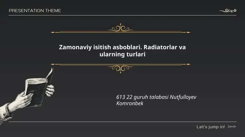 Radiatorlar va ularning turlari
