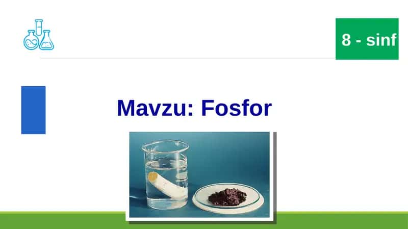 Fosfor
