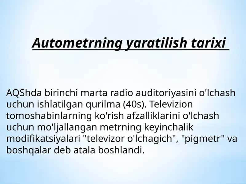 Audiometr