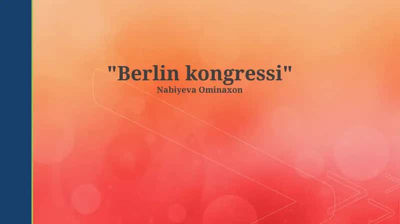 Berlin kongressi