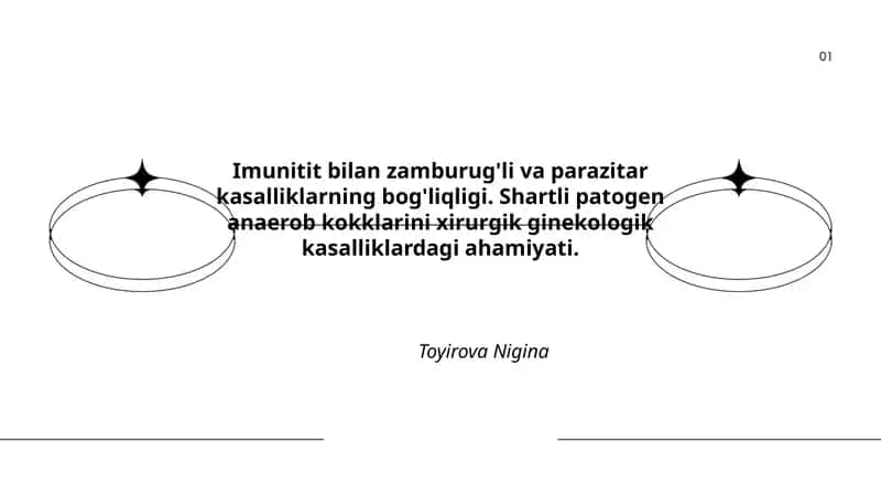 Imunitit bilan zamburug'li va parazitar kasalliklarning bog'liqligi