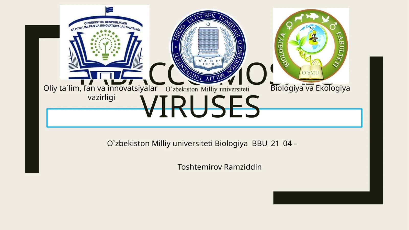 Tamaki mozaika virusi