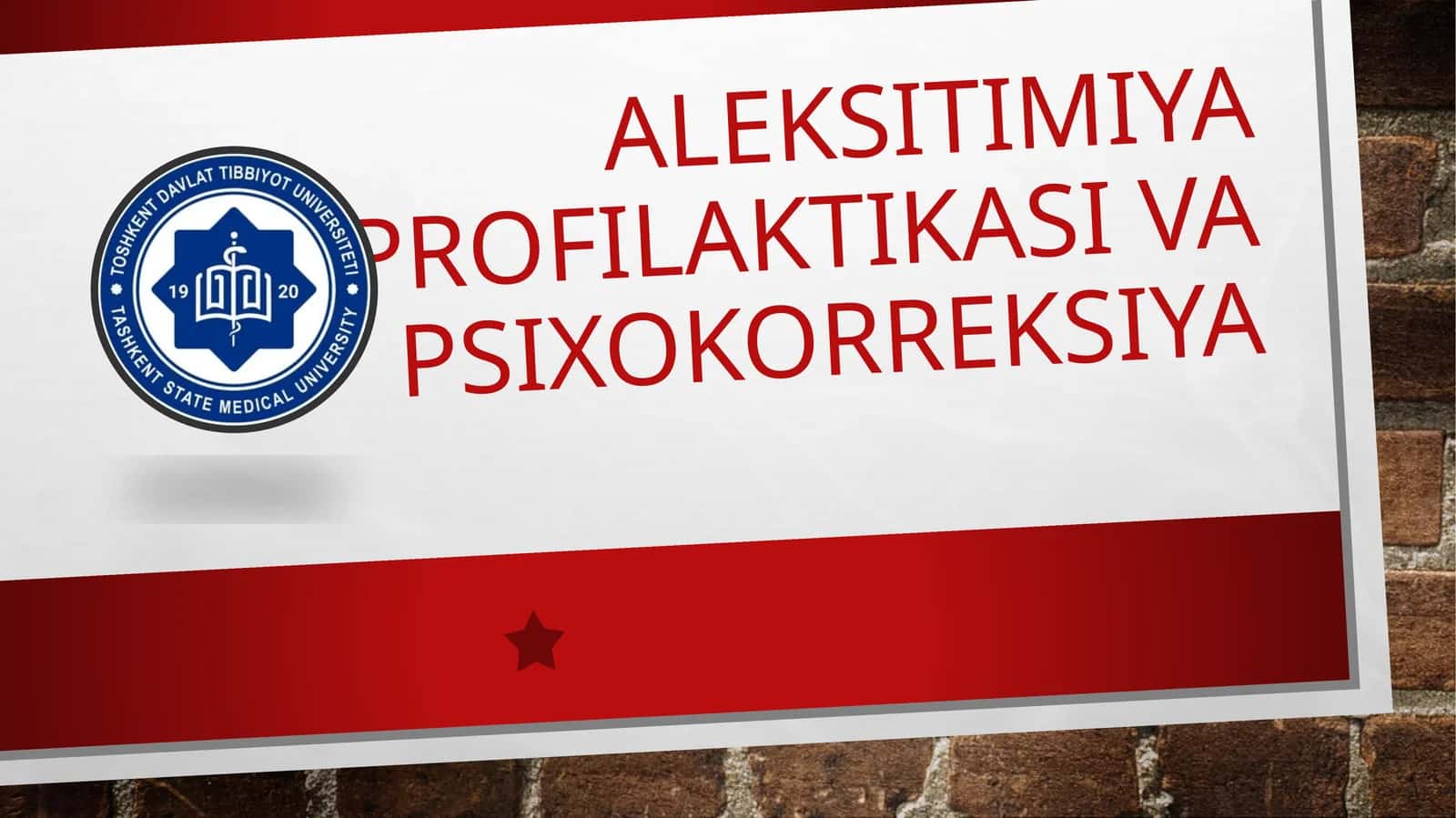 Aleksitimiya profilaktikasi va psixokorreksiya