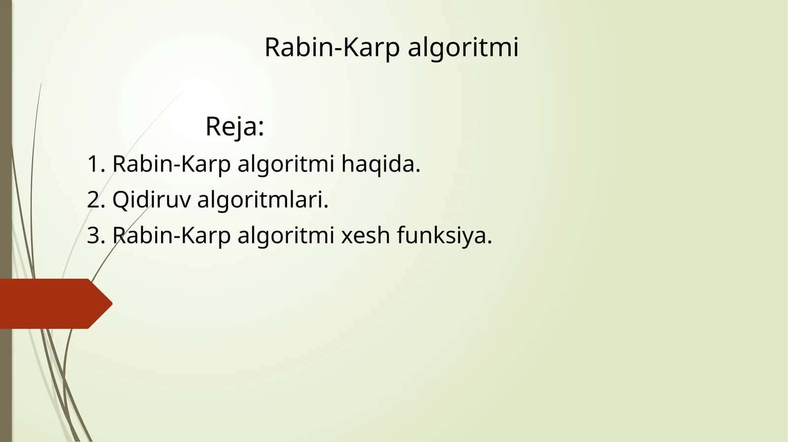 Rabin-Karpalgoritmi