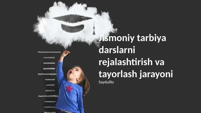 Jismoniy tarbiya darslarni rejalashtirish va tayorlash jarayoni