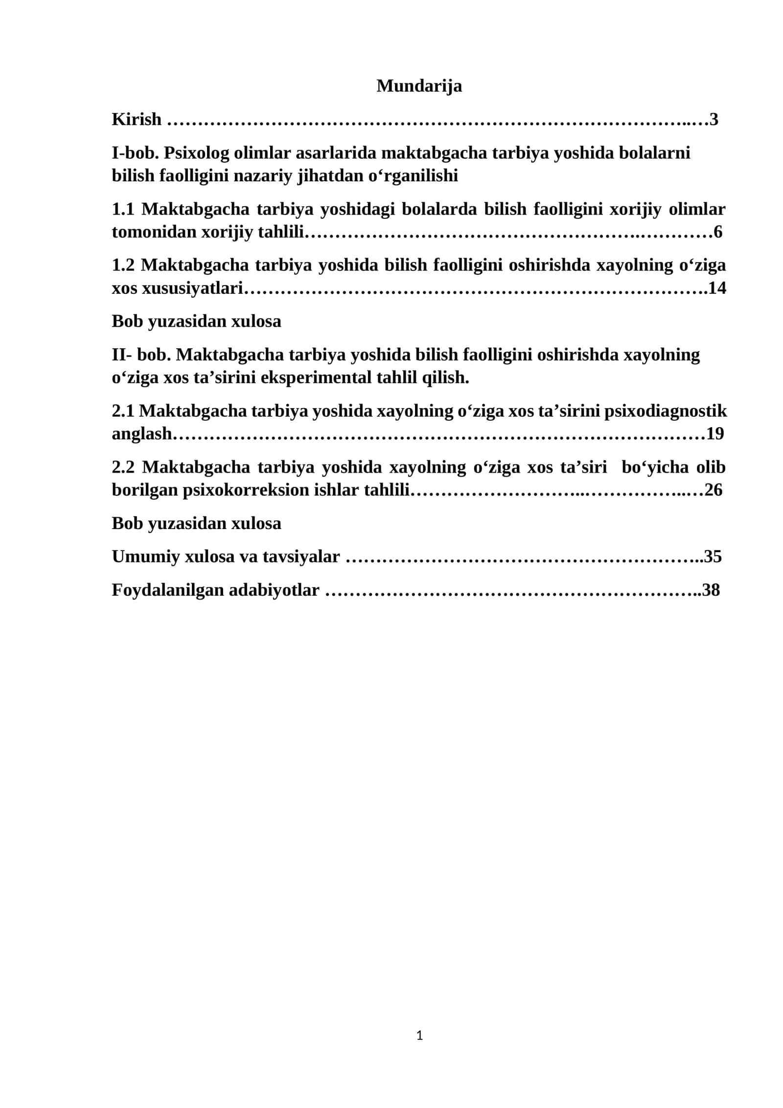 Maktabgacha tarbiya yoshida bolalarni bilish faolligini nazariy jihatdan oʻrganilishi