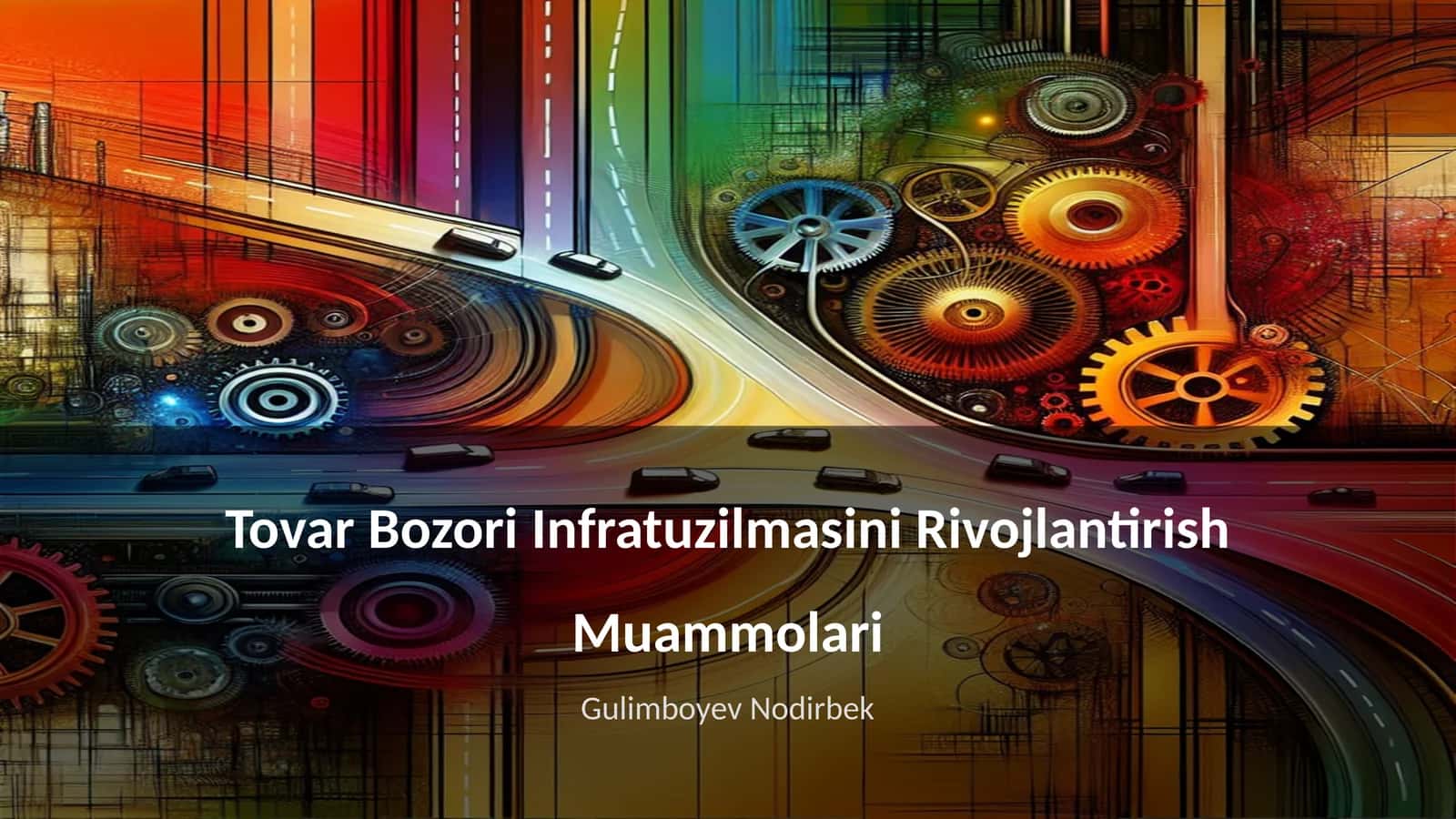 Tovar Bozori Infratuzilmasini Rivojlantirish Muammolari
